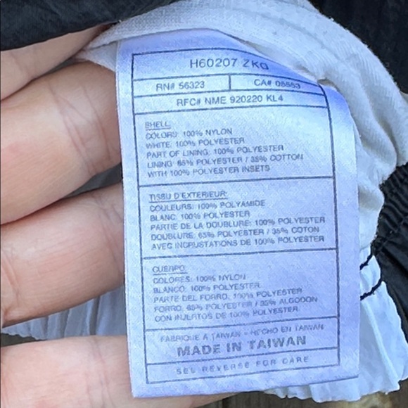 Vintage Nike Black and White Zip-Up Jacket Size Small - Picture 4 of 8